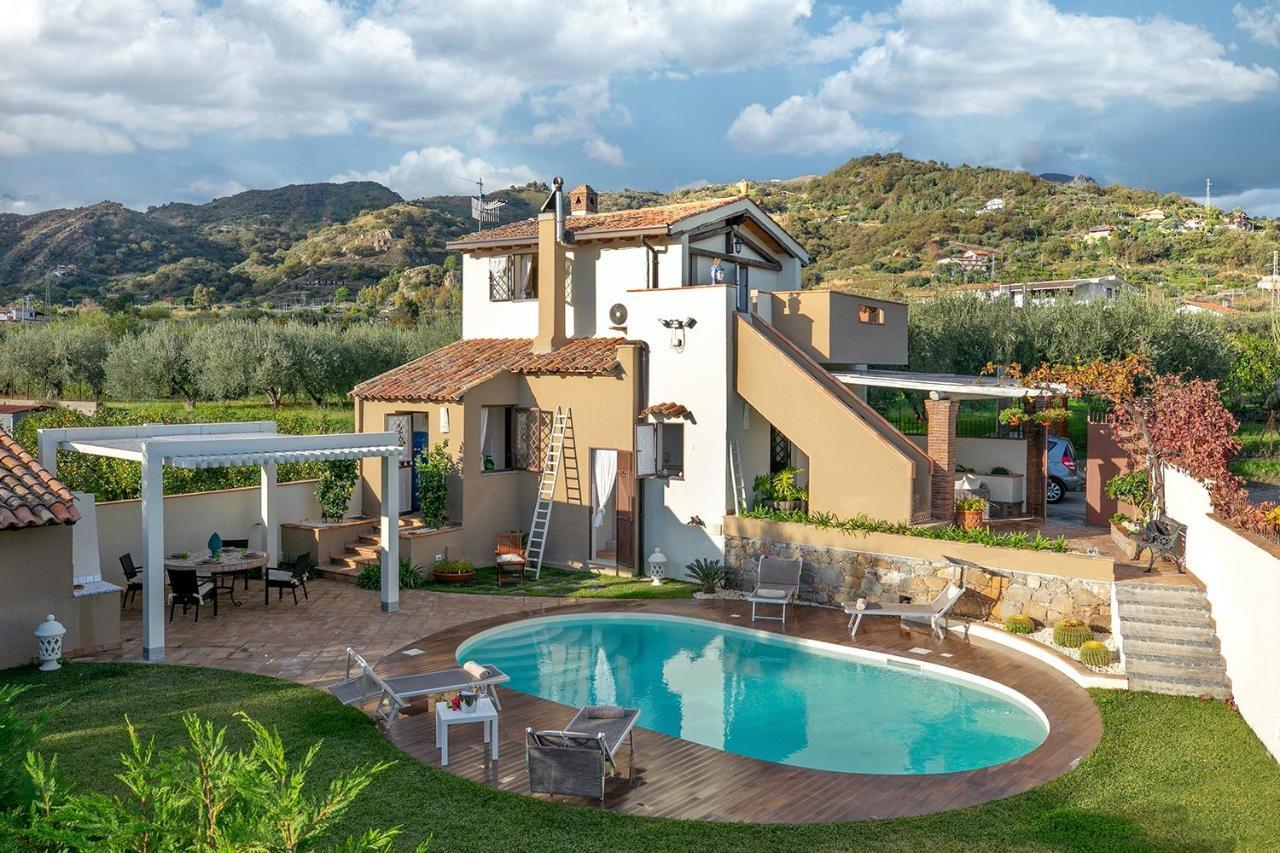 Villa Alcantara Di Charme Graniti المظهر الخارجي الصورة
